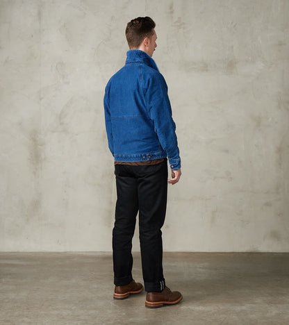 Mariner Light Jacket - 12oz Japanese Jungle Cloth - Stone Washed Indigo