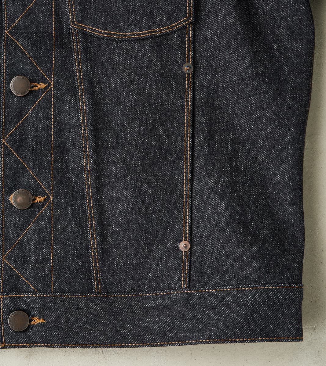 Classic Jacket - 15oz Japanese Unsinged Denim - Indigo