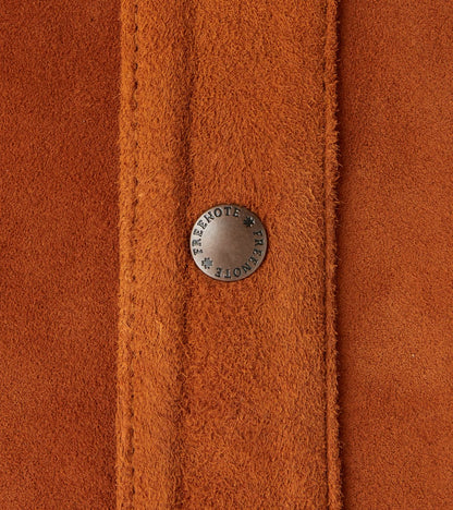 Western Leather Scout - Italian Reversed Deerskin - Harvest Brown