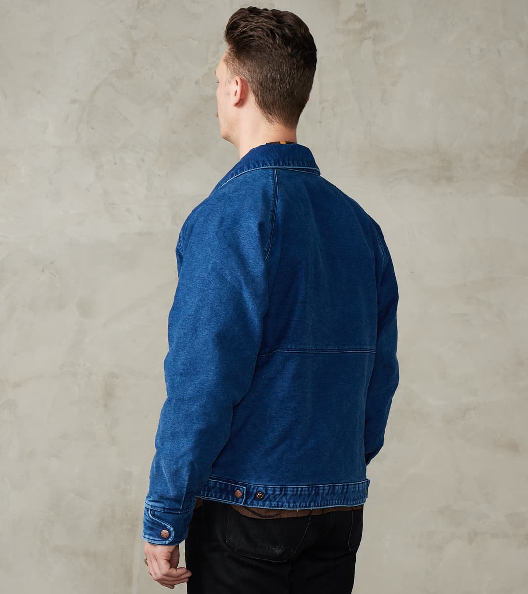 Mariner Light Jacket - 12oz Japanese Jungle Cloth - Stone Washed Indigo