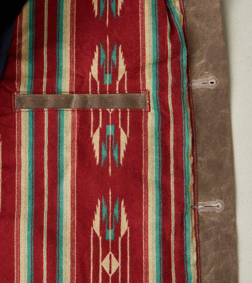 Riders Jacket - 10oz Martexin Waxed Army Duck - Oak