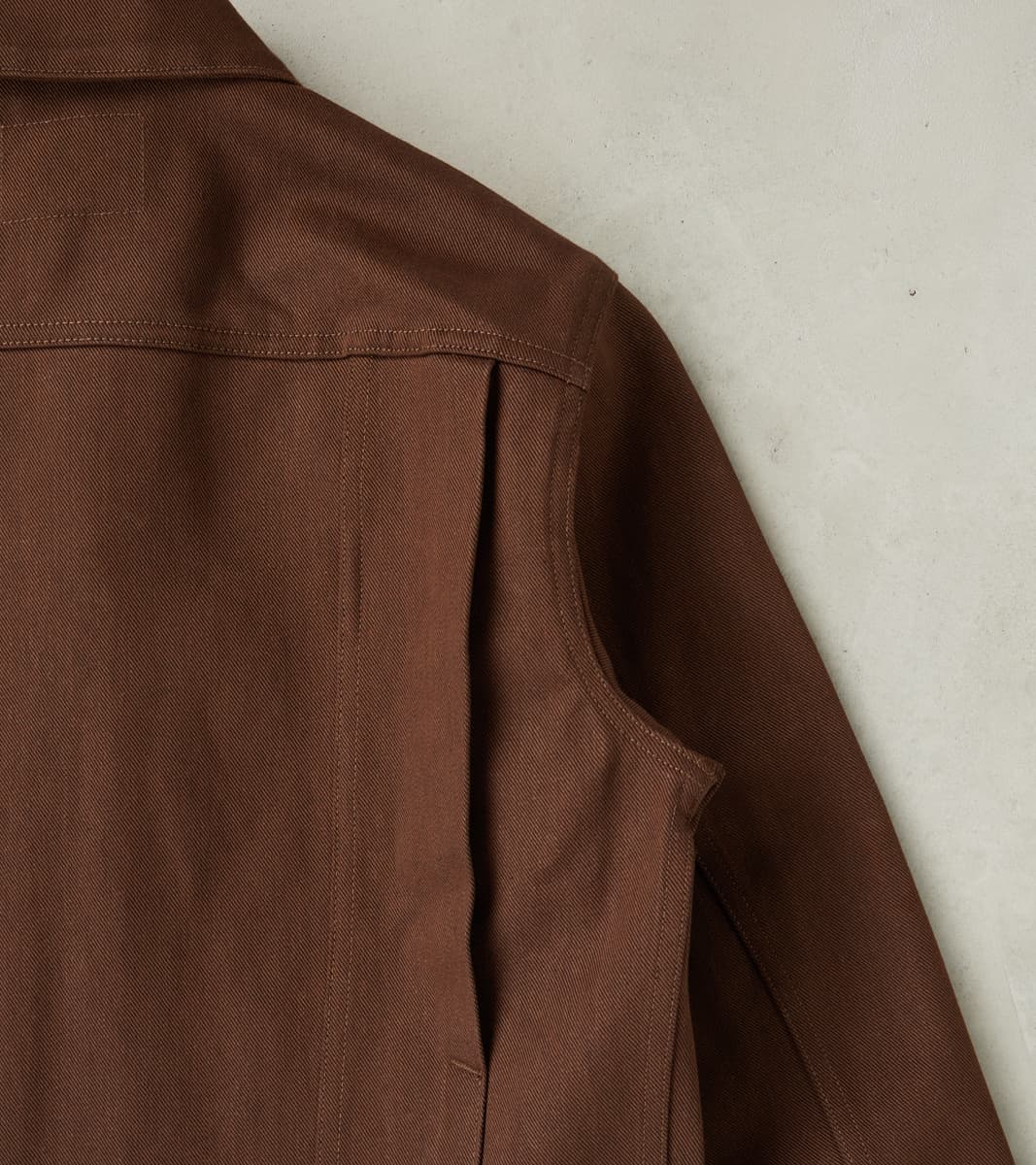 Faro Jacket - 15oz Japanese Denim - Dark Brown