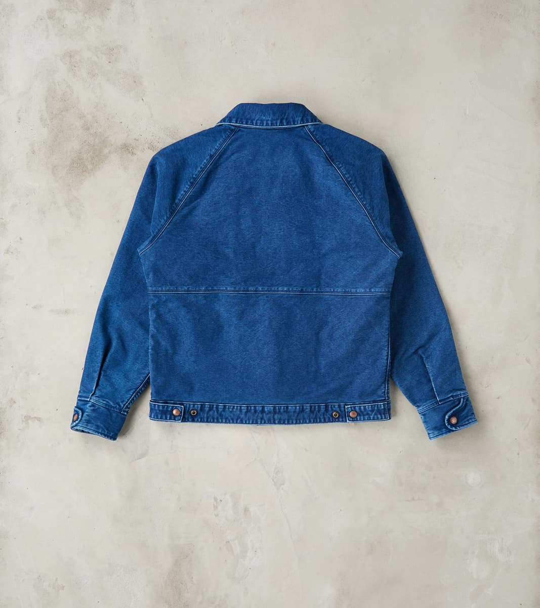 Mariner Light Jacket - 12oz Japanese Jungle Cloth - Stone Washed Indigo