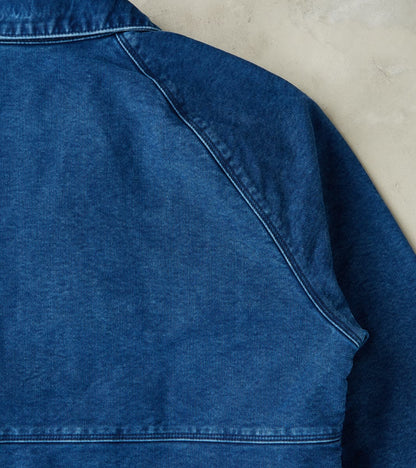Mariner Light Jacket - 12oz Japanese Jungle Cloth - Stone Washed Indigo