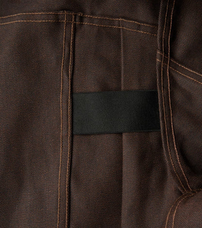 Faro Jacket - 15oz Japanese Denim - Dark Brown