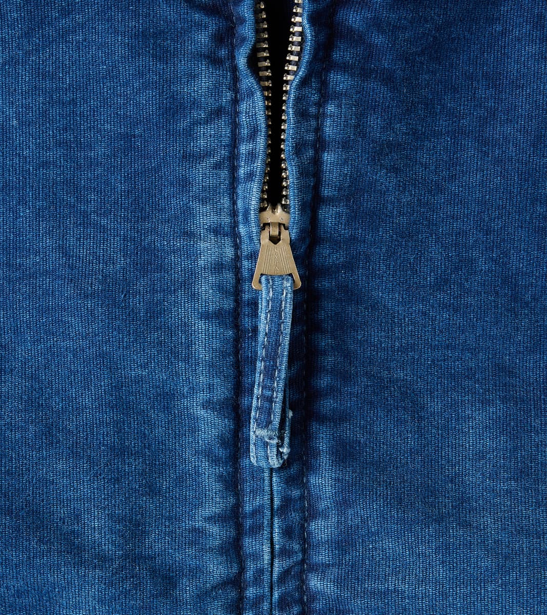 Mariner Light Jacket - 12oz Japanese Jungle Cloth - Stone Washed Indigo