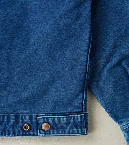 Mariner Light Jacket - 12oz Japanese Jungle Cloth - Stone Washed Indigo