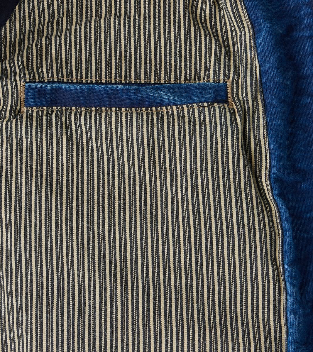 Mariner Light Jacket - 12oz Japanese Jungle Cloth - Stone Washed Indigo