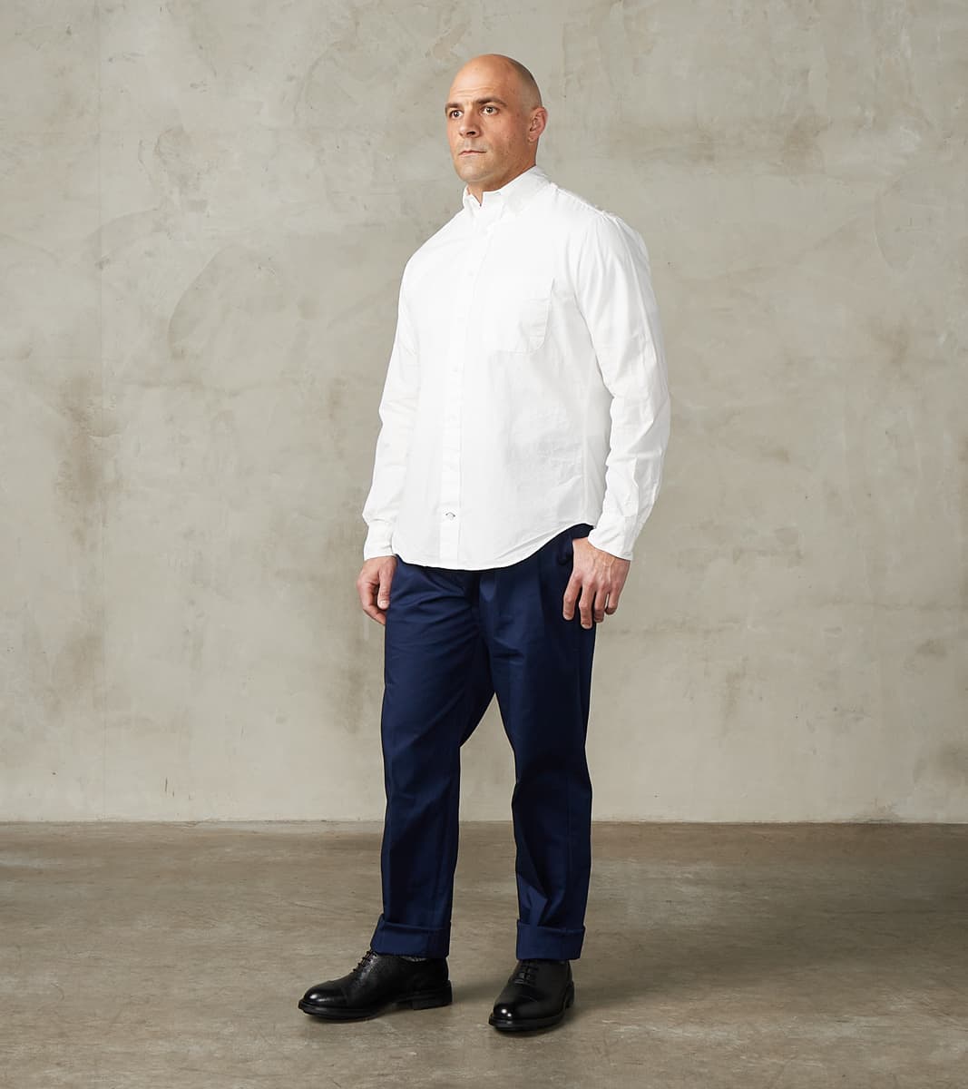 American Poplin Cloth - White