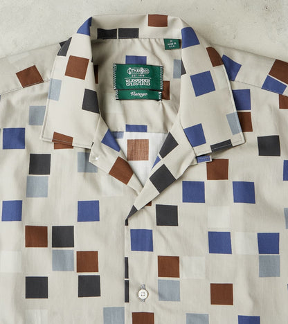 Alexander Girard Grey Small Squares Camp