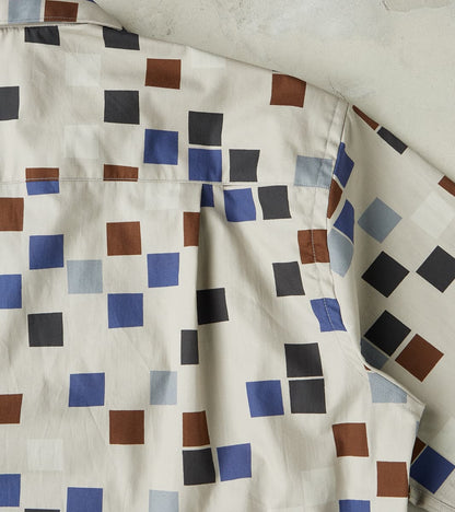 Alexander Girard Grey Small Squares Camp