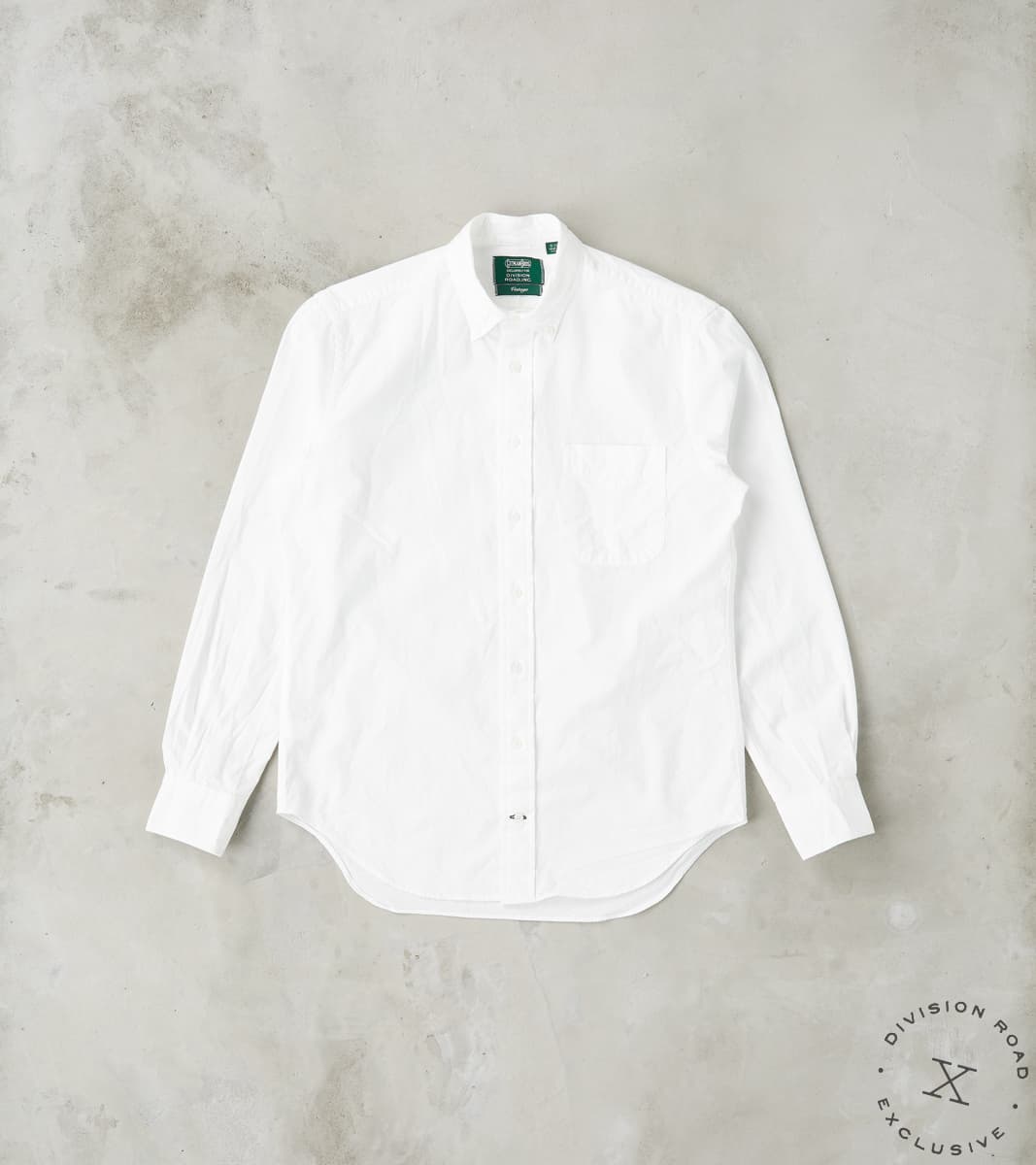 Gitman Vintage American Poplin Cloth - White