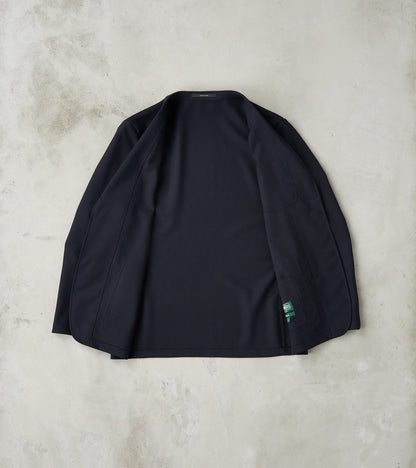 Simple Jacket- Marling & Evans® British Wool Hopsack - Navy