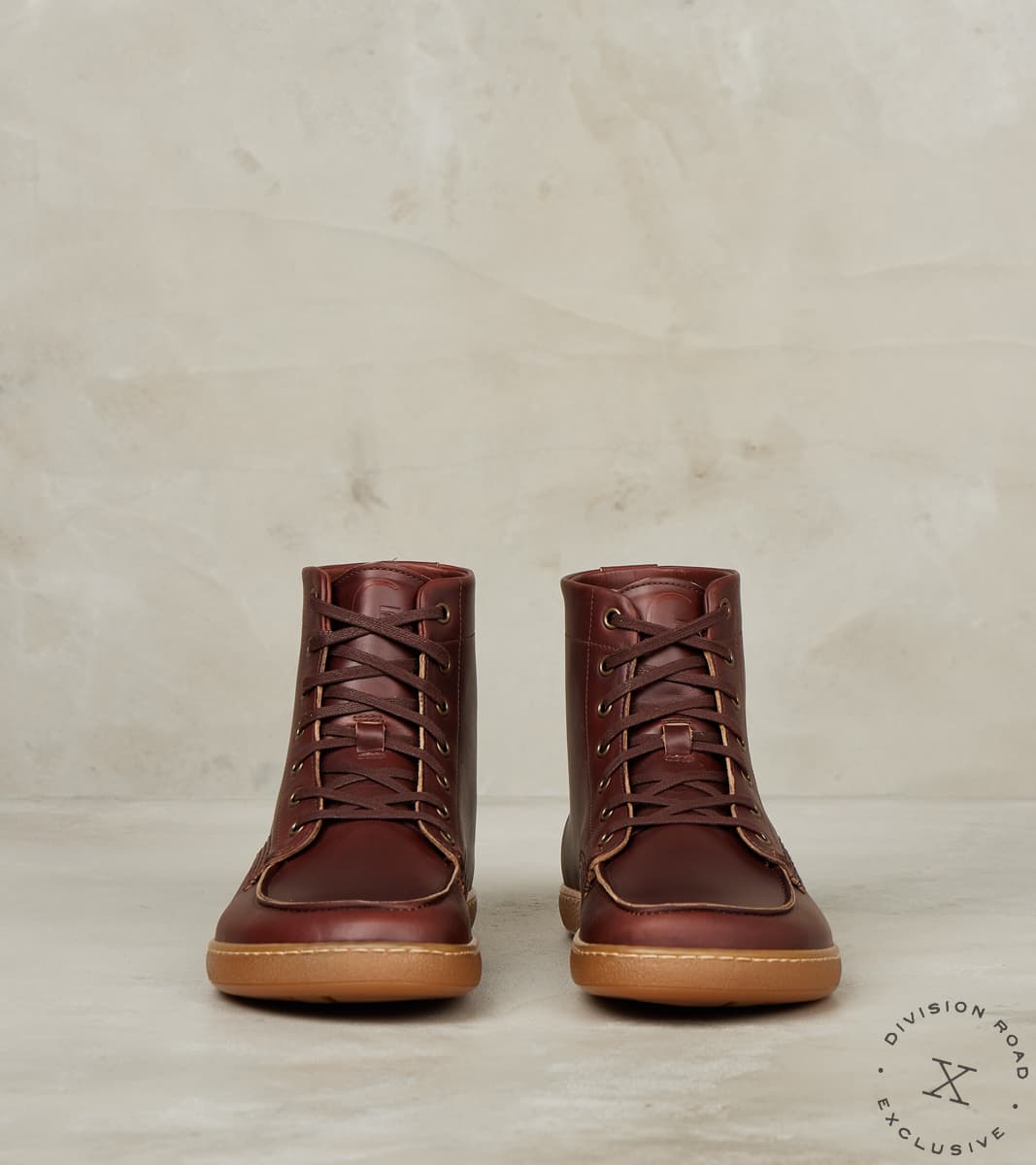 Barefoot Apron Boot - G7 - Barry Cup - Horween Timber CXL