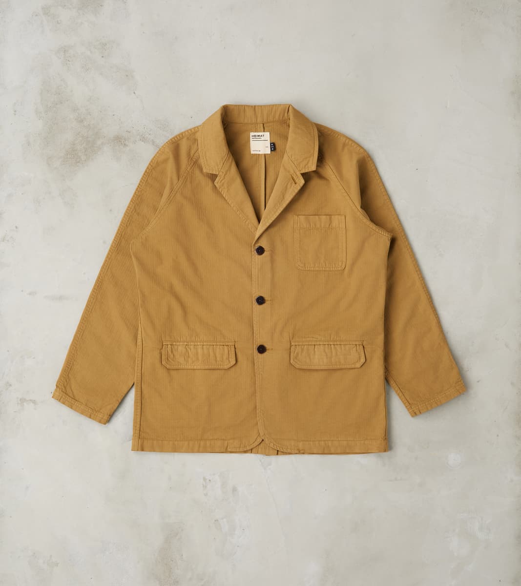 Heimat Textil Artist Blazer - Desert Herringbone Twill