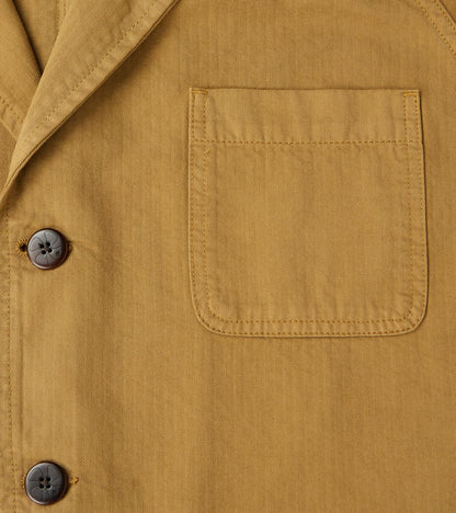 Artist Blazer - Desert Herringbone Twill
