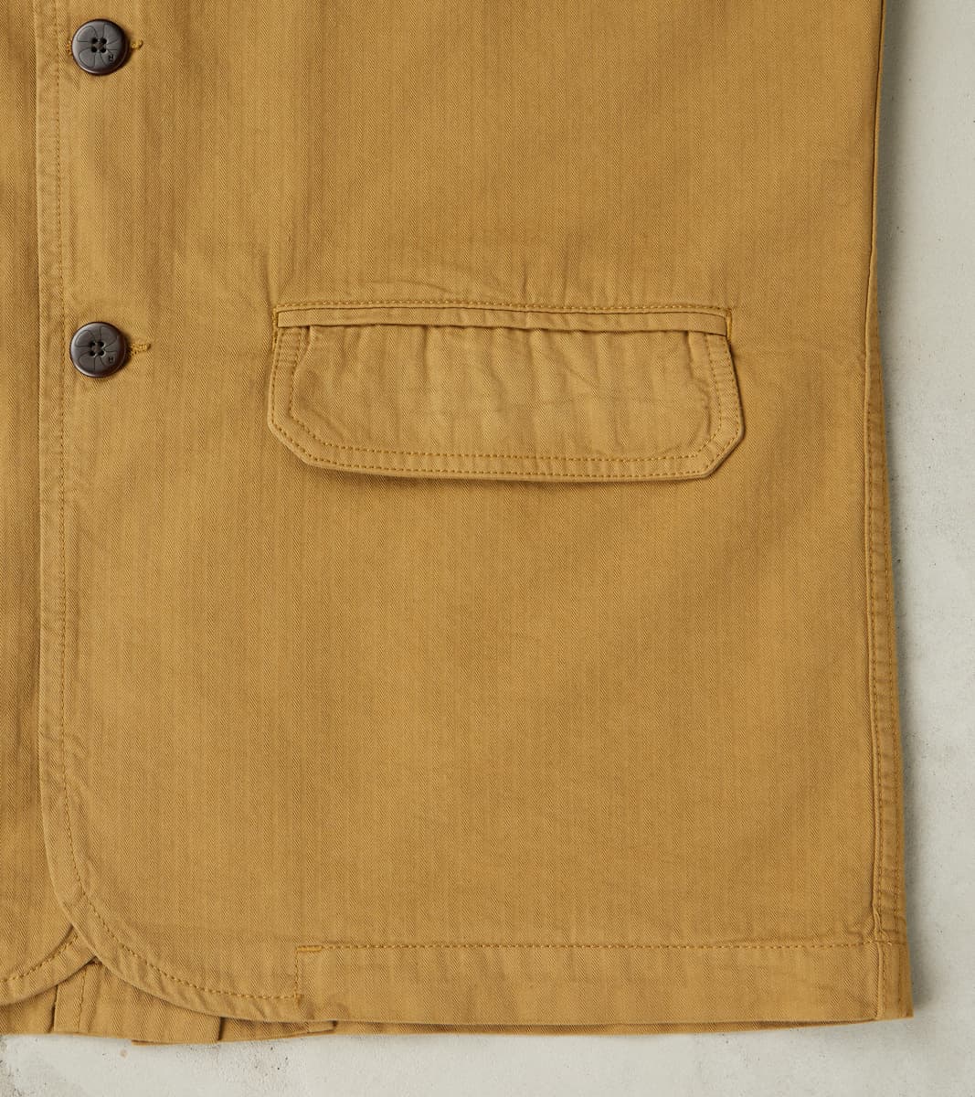 Artist Blazer - Desert Herringbone Twill