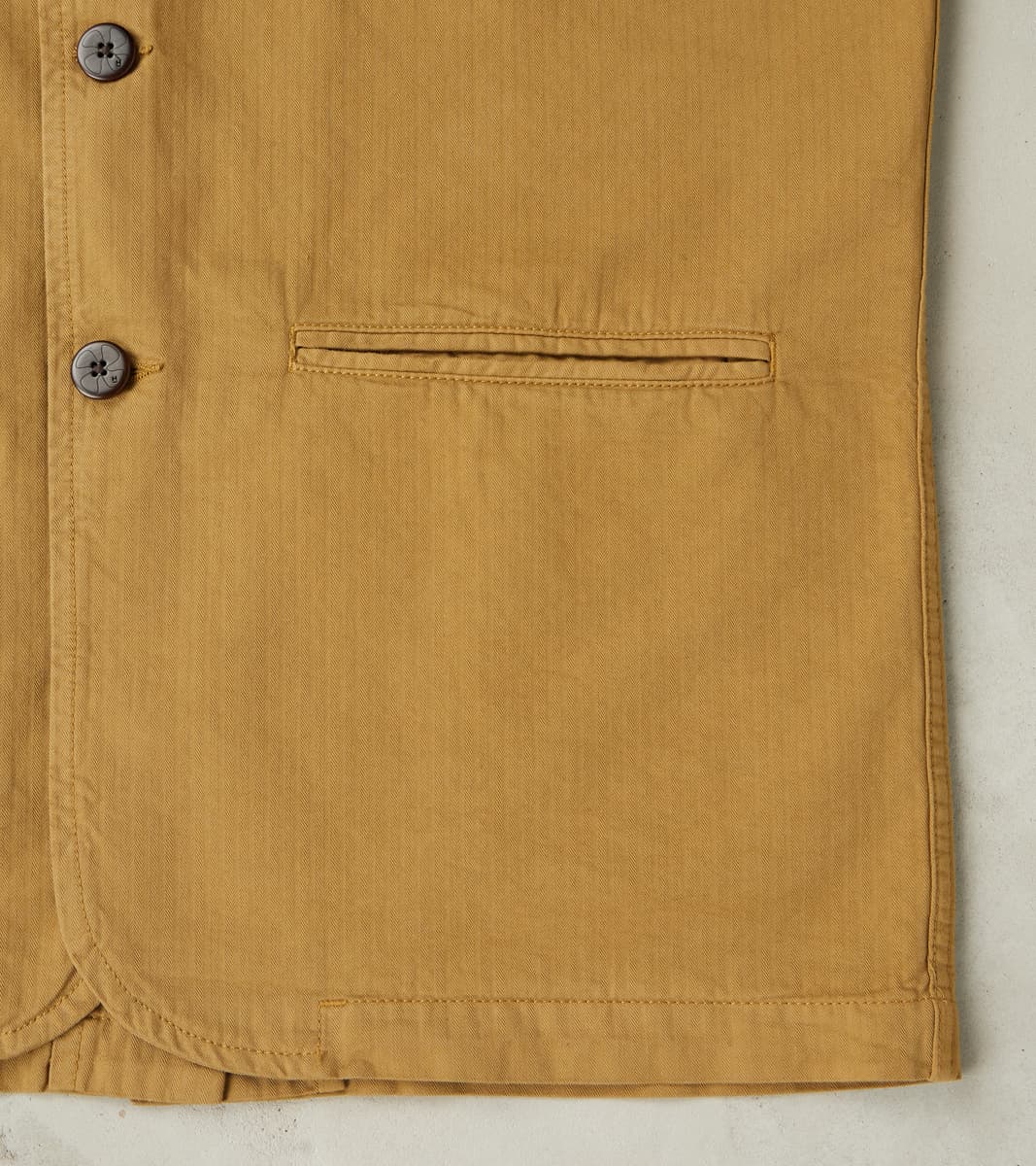 Artist Blazer - Desert Herringbone Twill