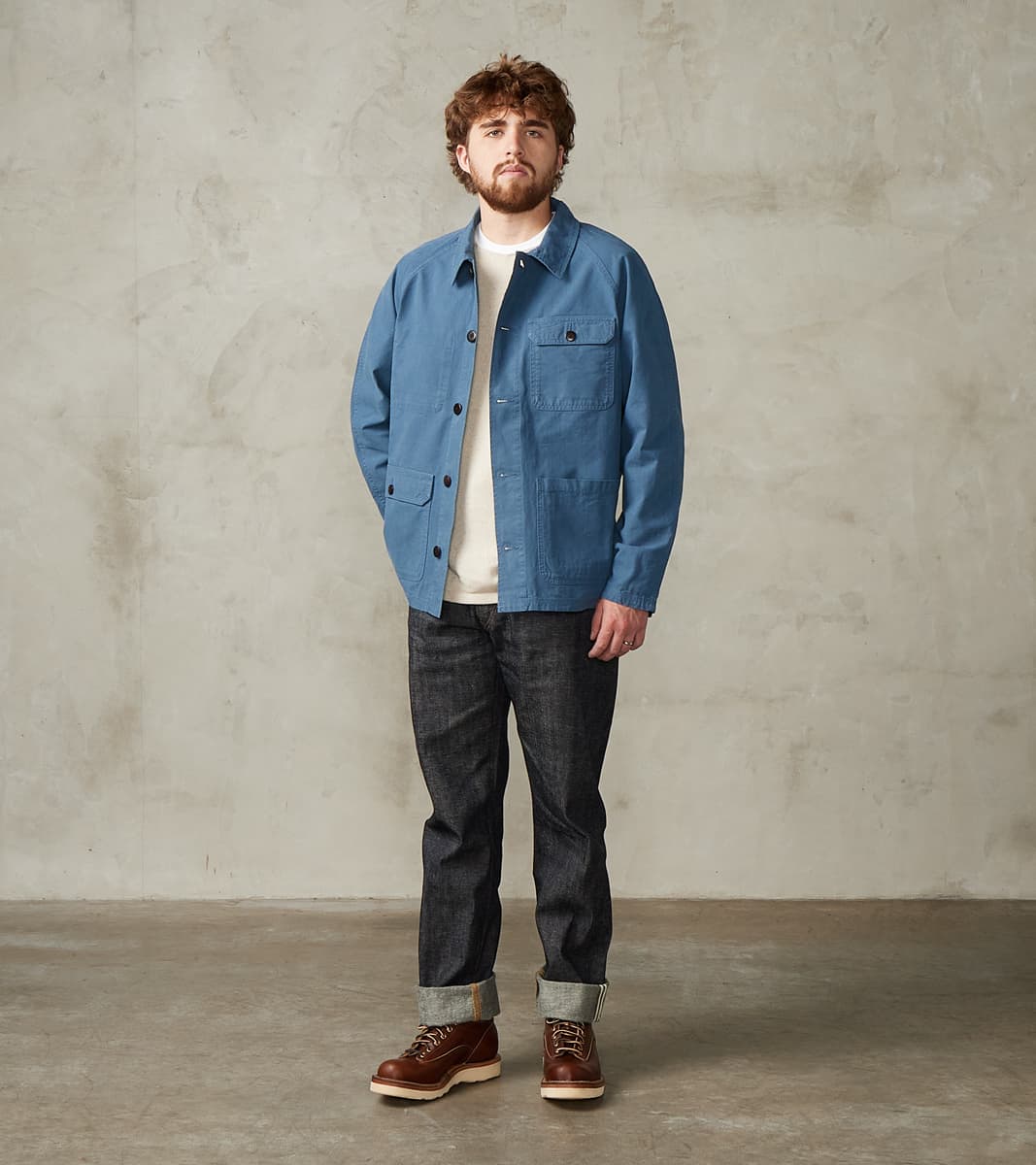 Journey Coat - Cotton Ripstop - Trail Blue
