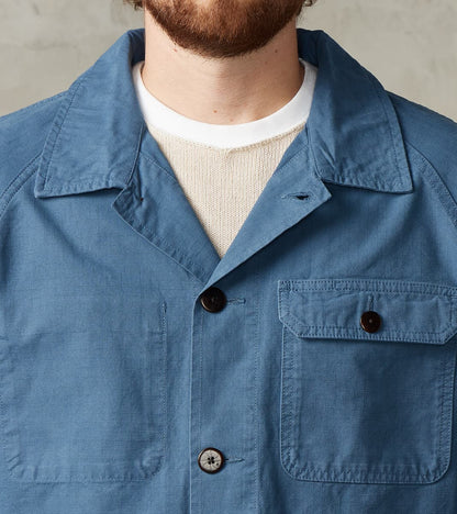 Journey Coat - Cotton Ripstop - Trail Blue