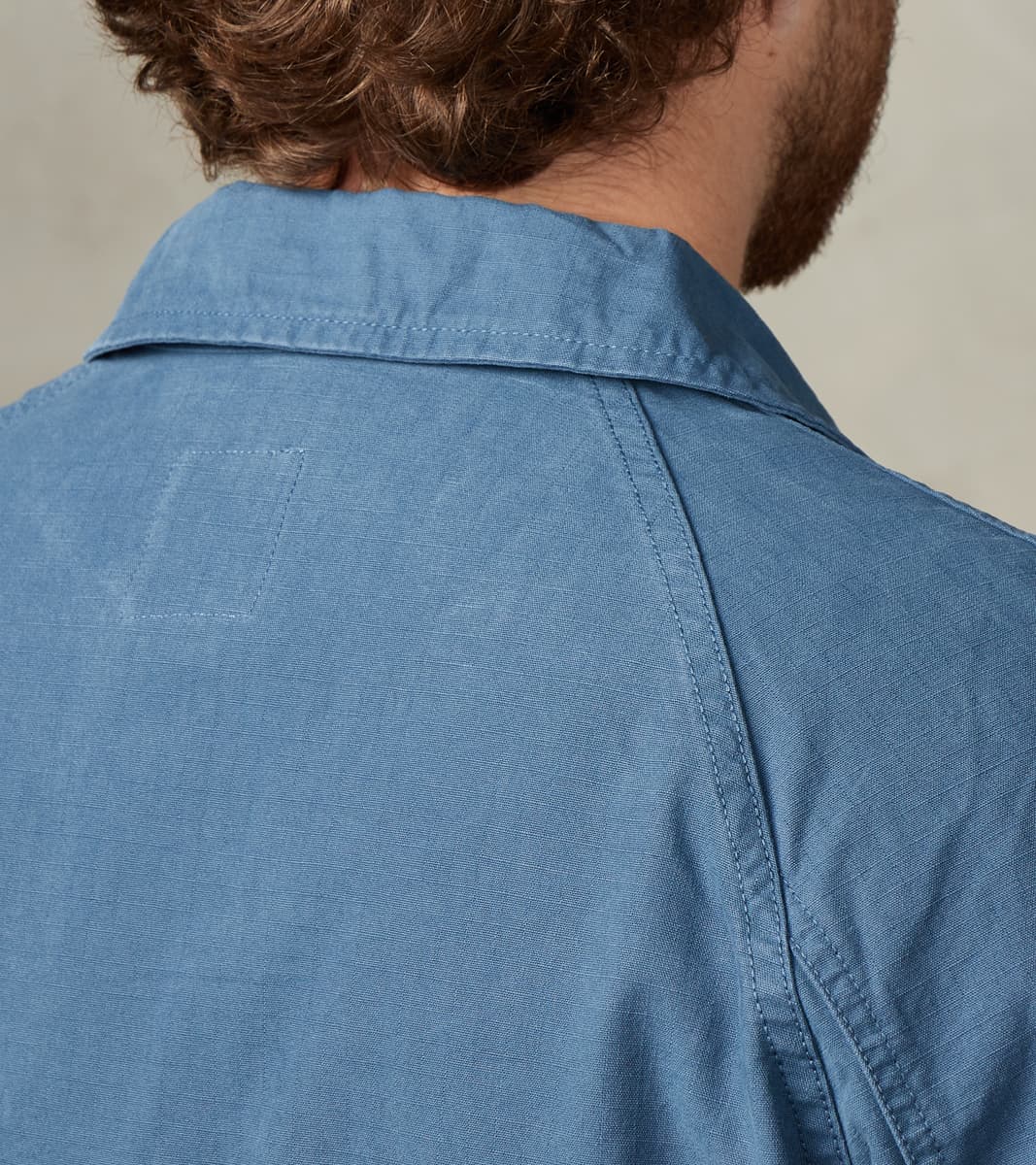 Journey Coat - Cotton Ripstop - Trail Blue