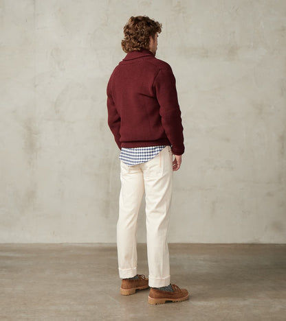 Eiger Pullover Sweater - Burgundy