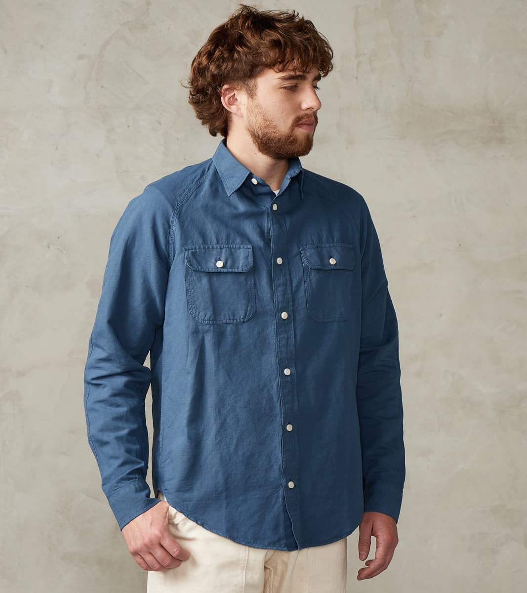 Heimat Textil Arbeitshemd Work Shirt - Garment Dyed Cotton Hemp - Trai…