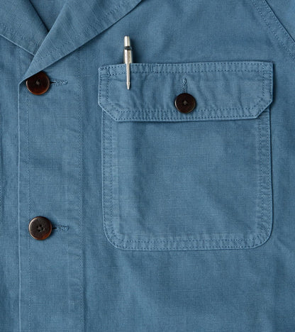 Journey Coat - Cotton Ripstop - Trail Blue