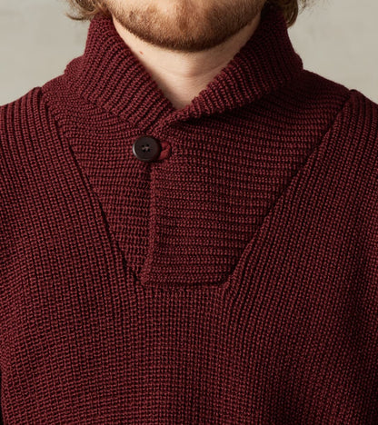 Eiger Pullover Sweater - Burgundy