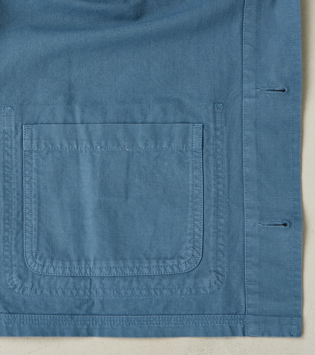 Journey Coat - Cotton Ripstop - Trail Blue