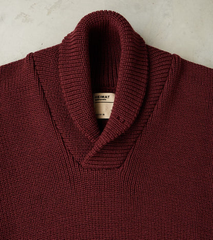 Eiger Pullover Sweater - Burgundy