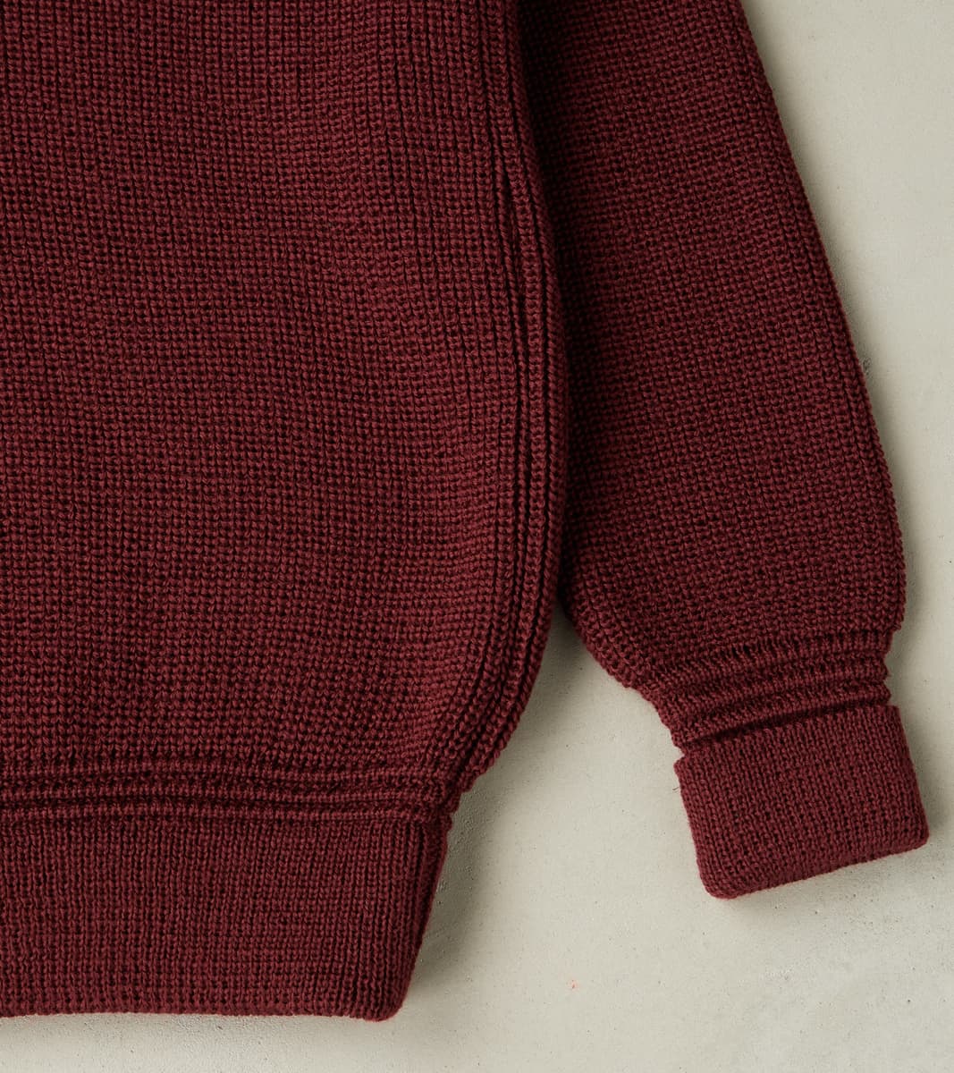 Eiger Pullover Sweater - Burgundy