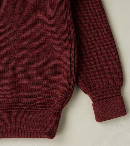 Eiger Pullover Sweater - Burgundy