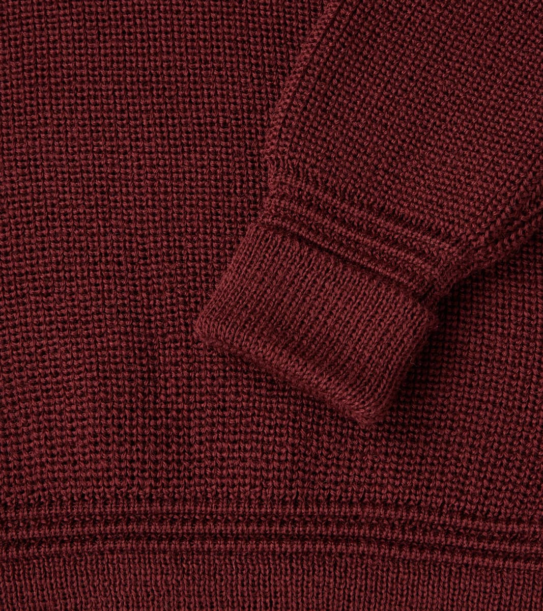 Eiger Pullover Sweater - Burgundy