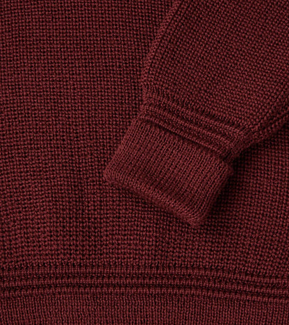 Eiger Pullover Sweater - Burgundy