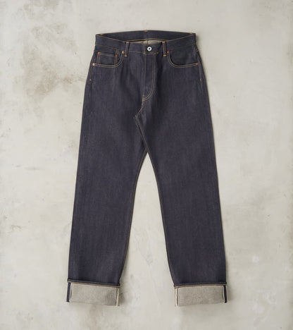 Hidden Forts - HFD-01 - Relaxed Wide Straight - 13.75oz Indigo Japanes…