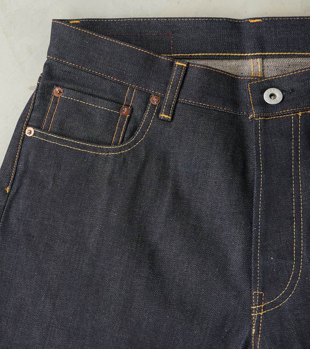 HFD-01 - Relaxed Straight - 13.75oz Indigo Japanese Selvedge