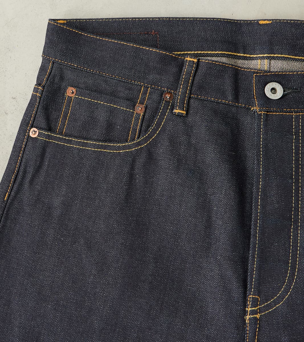 HFD-02 - Relaxed Tapered - 13.75oz Indigo Japanese Selvedge
