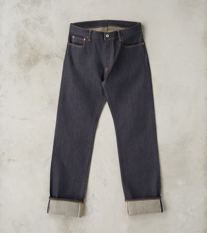 Hidden Forts - HFD-04 - Slim Straight - 13.75oz Indigo Japanese Selved…