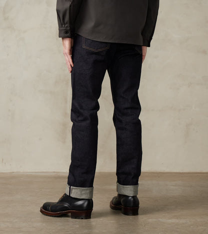 888S-142 - High Rise Relaxed Tapered - 14oz Indigo