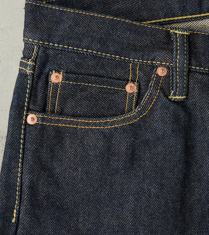 888S - High Rise Relaxed Tapered - 21oz Indigo