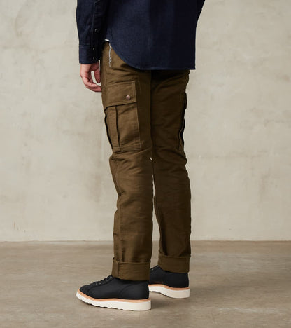 502DR-ODG Serviceman - Classic Tapered Cargo - 12oz Olive Drab Green Military Whipcord