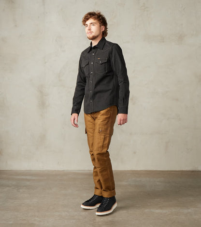 502DR-KHA Serviceman - Classic Tapered Cargo - 12oz Khaki Military Whipcord