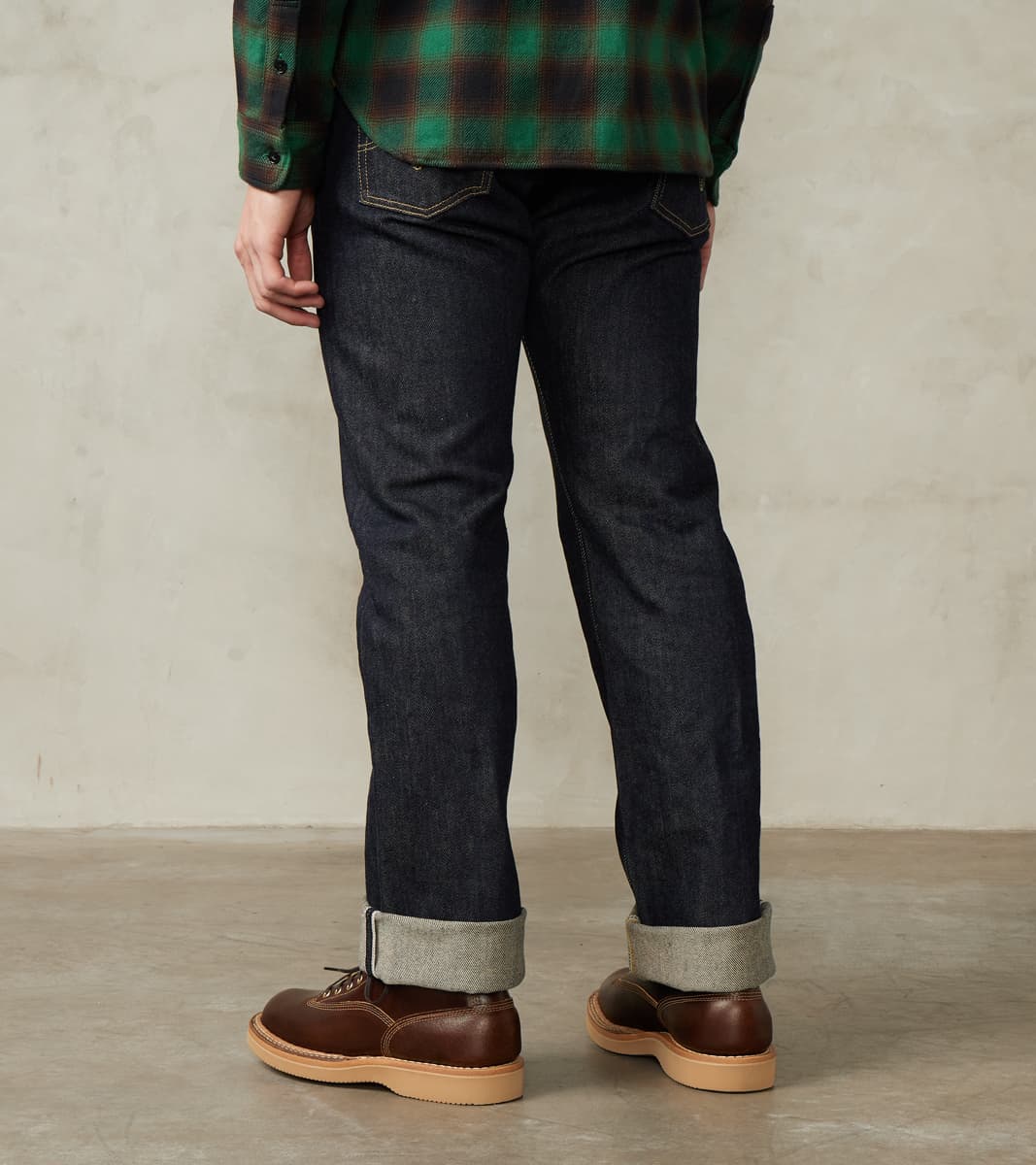 888S - High Rise Relaxed Tapered - 21oz Indigo