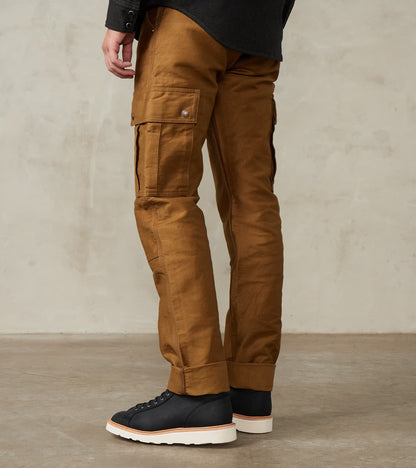 502DR-KHA Serviceman - Classic Tapered Cargo - 12oz Khaki Military Whipcord