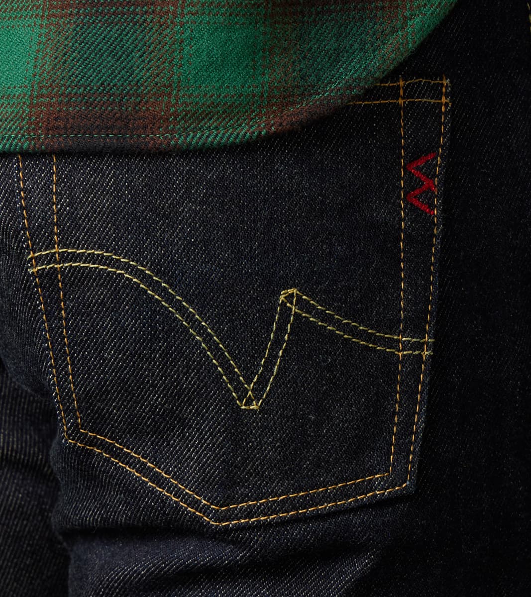 888S - High Rise Relaxed Tapered - 21oz Indigo