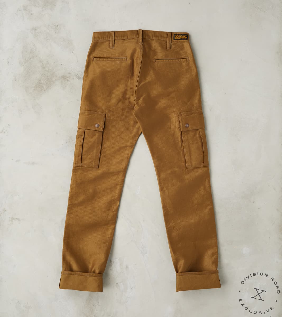502DR-KHA Serviceman - Classic Tapered Cargo - 12oz Khaki Military Whipcord