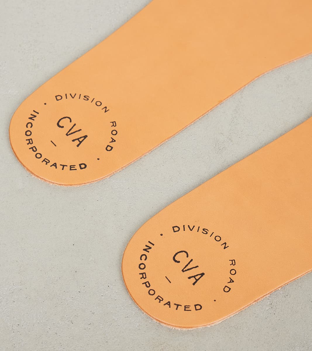 Division Road CVA Standard Insole - Natural Vegetable Tanned Leather