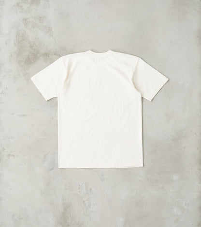 UTIL-NPDYE-REED - UTILITEES Crew Neck T-Shirt - 5.5oz Loopwheel Natural Reed Pigment Dyed