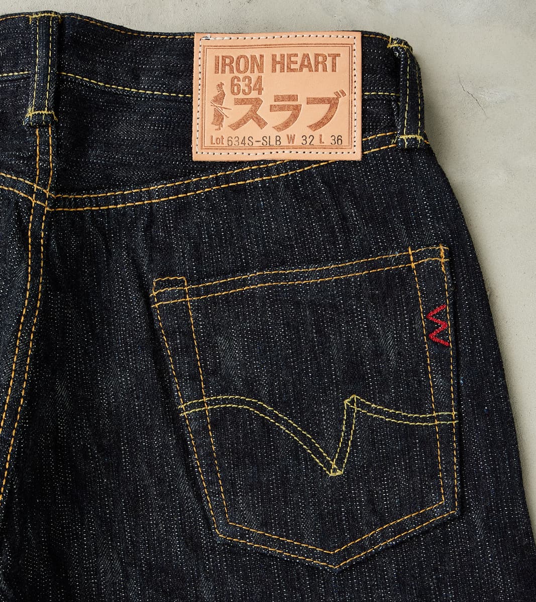 634S-SLB - Straight - 16oz Slubby Selvedge Indigo